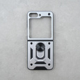 Armor Case for Samsung Galaxy Z Flip5 5G, Nox Case Ring, silver