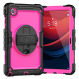 Armored Case for Lenovo Tab M11, protective 360 with stylus slot, pink