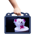 Children's case for Samsung Galaxy Tab S7/S8/S9, Cute Patterns, with stand, dark blue
