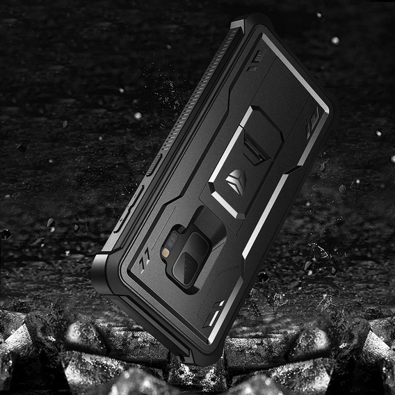 Armored case for Samsung Galaxy S9, Dexnor Full Body, black