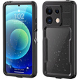 IP68 Waterproof Case for Xiaomi Redmi Note 13 5G, Redpepper, black
