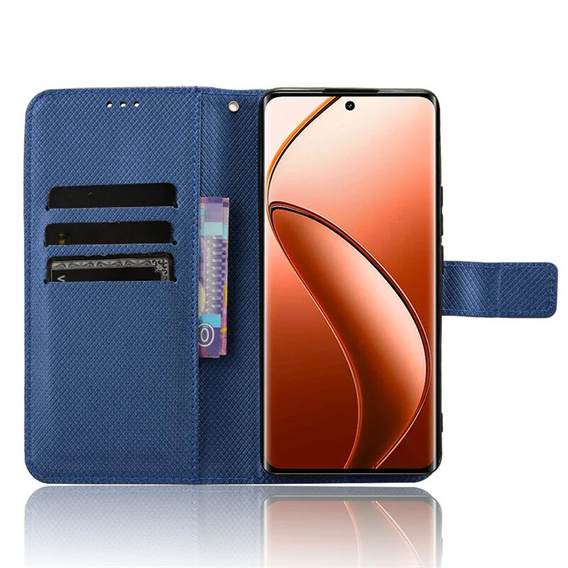 Flip case for Realme 12 Pro 5G / 12 Pro+ 5G, Wallet Smart Magnet, blue