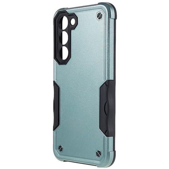 Armored case for Samsung Galaxy S23, Dual-Layer, green