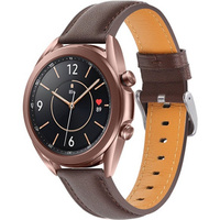 Leather Belt for Samsung Galaxy Watch 42mm - Coffee
