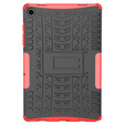 Case for Samsung Galaxy Tab A9+, Tire Armor, red