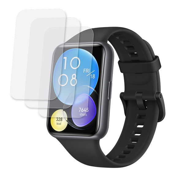 3x ERBORD hydrogel film for Huawei Watch Fit 2