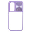 Case for Samsung Galaxy S23 FE, Slide Camera, purple
