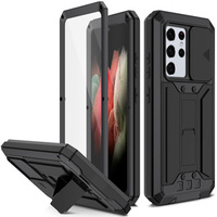 Case for Samsung Galaxy S21 Ultra, R-JUST CamShield Slide, armoured, black