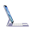 Keyboard Case for iPad Air 11" 2024, Magnetic Keyboard Touchpad, purple