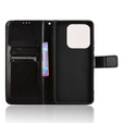 Flip case for Xiaomi Redmi Note 14 5G, Crazy Horse Wallet, black