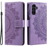 Flip case for Samsung Galaxy A34 5G, Mandala, purple