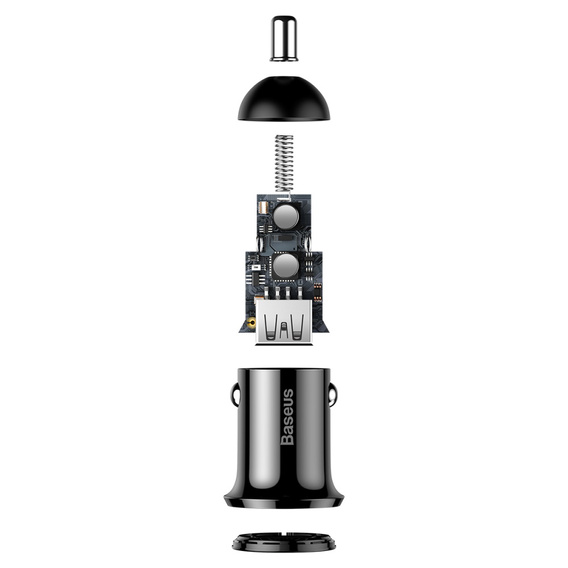Baseus Grain Pro 2x USB 4.8A car charger for USB-powered devices – universal