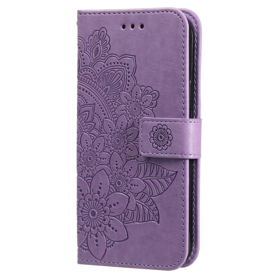 Flip case for Samsung Galaxy A14 4G/5G, Mandala Flower, purple