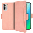 Flip case for Nokia G60 5G, Card Slot, pink