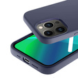 Case for iPhone 14 Pro Max, Silicone Lite, dark blue