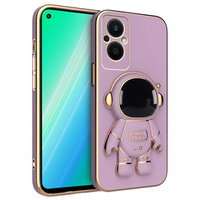 Case for Oppo Reno7 Lite 5G, Astronaut, purple