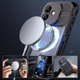 Waterproof Case, SHELLBOX IP68 MagSafe, Black for iPhone 16