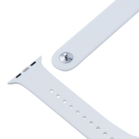 Silicone strap for Apple Watch 1/2/3/4/5/6/7/8/SE/ULTRA 42/44/45/49mm - Black