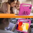 Children's Case for Xiaomi Redmi Pad SE 11", Children's Case with Handle, pink