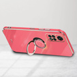 Case for Xiaomi Redmi Note 11 / 11S, Electro Ring, red