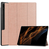 Case for Samsung Galaxy Tab S9 Ultra, Smartcase, pink rose gold