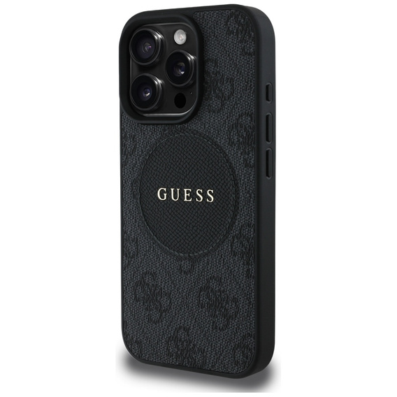 Guess 4G Circle with Classic Logo Case, for MagSafe for iPhone 16 Pro