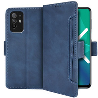 Flip case for Oppo A94 5G/Reno5 Z, Card Slot, blue