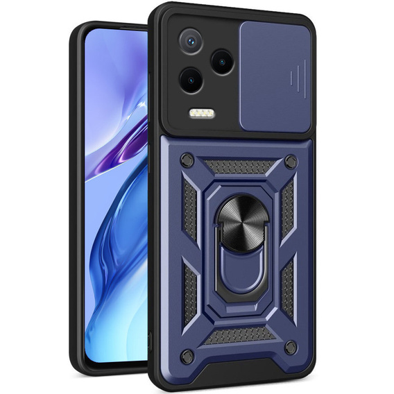 Case for Infinix Note 12 2023, CamShield Slide, blue
