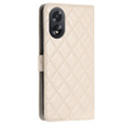 Flip case for Oppo A38 4G / Oppo A18 4G, Wallet, BINFEN COLOR, beige