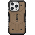 Urban Armor Gear Case for iPhone 15 Pro, Pathfinder MagSafe, brown