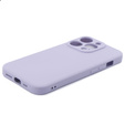 Case for iPhone 15 Pro, Silicone Lite, purple