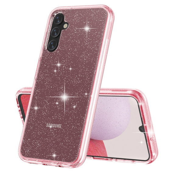 Case for Samsung Galaxy A14 4G/5G, Glittery Powder, pink