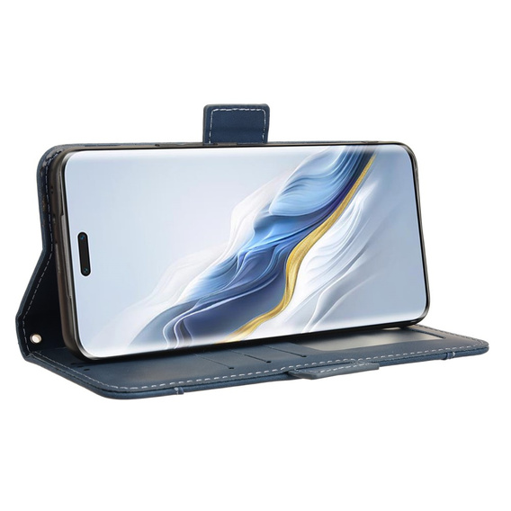Flip case for Honor Magic 6 Pro 5G, Card Slot, dark blue