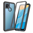 Case for Oppo A15 / A15S, Shockproof, with film, blue