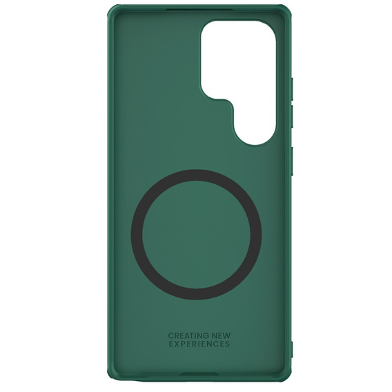 NILLKIN Case for Samsung Galaxy S25 Ultra, Frosted Shield, for MagSafe, green