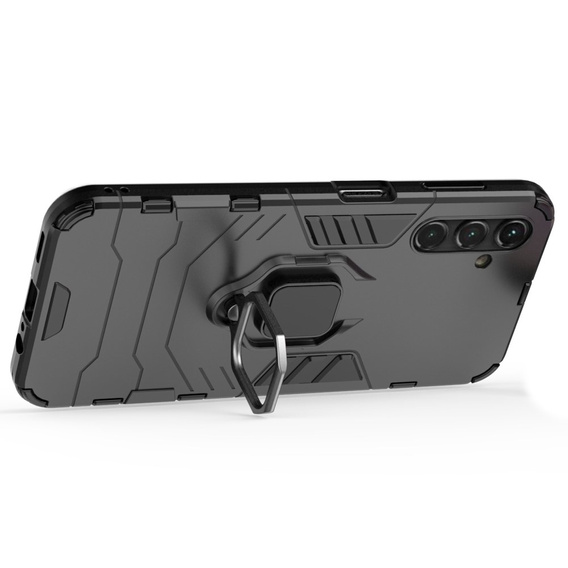Case for Samsung Galaxy A14 4G/5G, Kickstand Ring, black