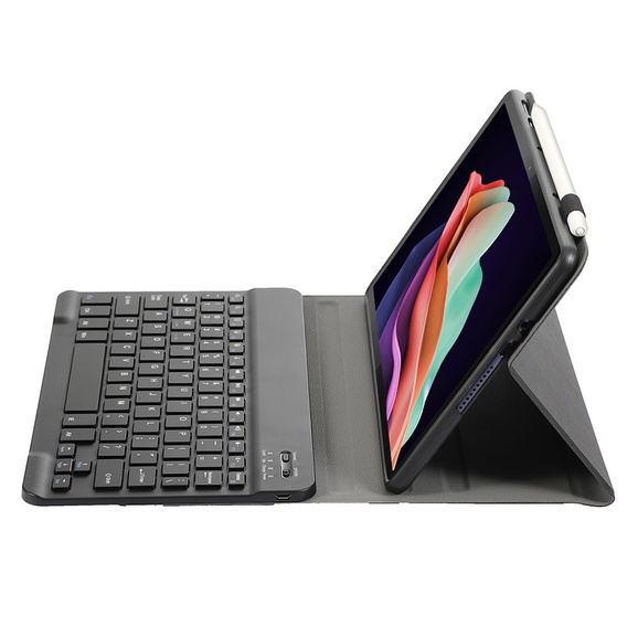 Case + keyboard Lenovo Tab P11 Gen 2, Pen Slot, black