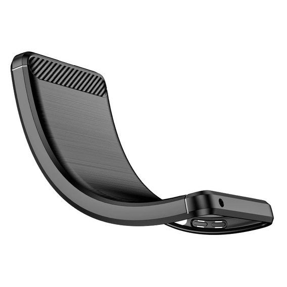 Case for Motorola Moto G200 5G, Carbon, black