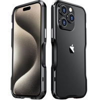 Case LUPHIE for iPhone 15 Pro, Armor Bumper, black