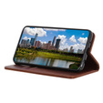 Flip case for Samsung Galaxy M51, Split Leather, brown