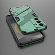 Case for Samsung Galaxy A56 5G, Military kickstand, green