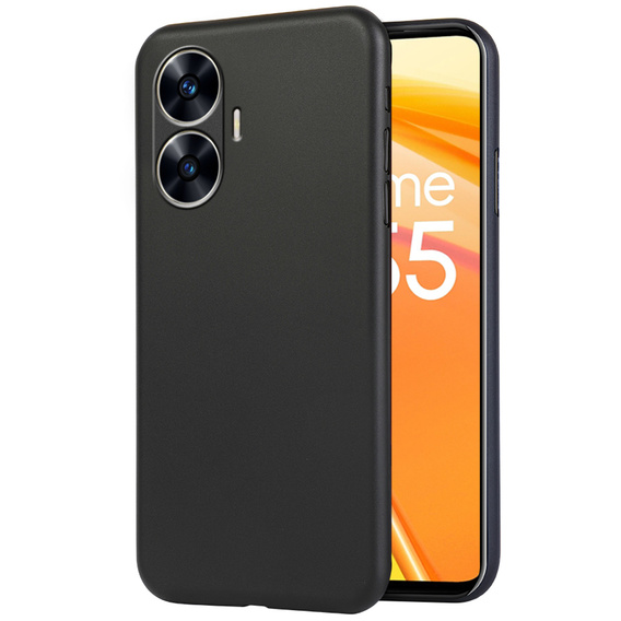 Thin Case for Realme C55, Slim, black