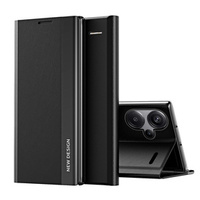 Flip case for Xiaomi Redmi Note 13 Pro+, Side Magnetic, black