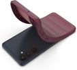 Case for Samsung Galaxy M55 5G, Gaming Shockproof, maroon