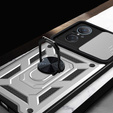 Case for Huawei Nova 9 SE, CamShield Slide, silver