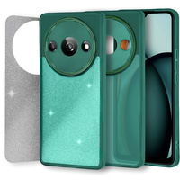 Case for Xiaomi Redmi A3, Glittery Powder, green