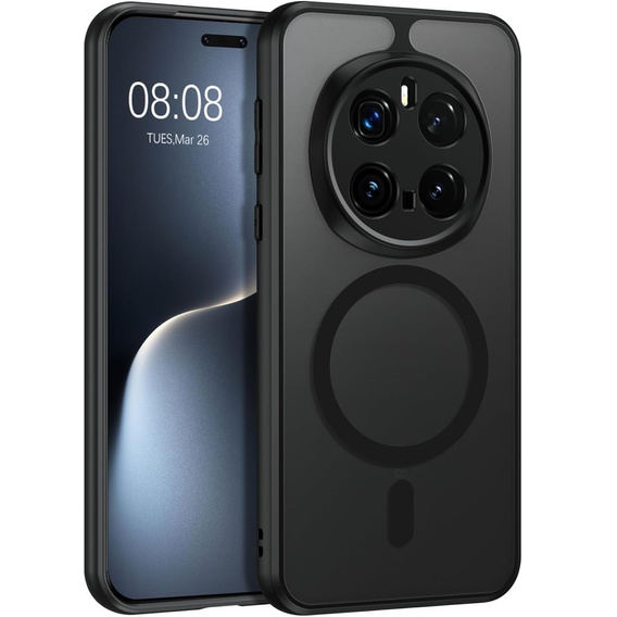 Case for Honor Magic 7 Pro, for MagSafe, ERBORD Matt Case, black