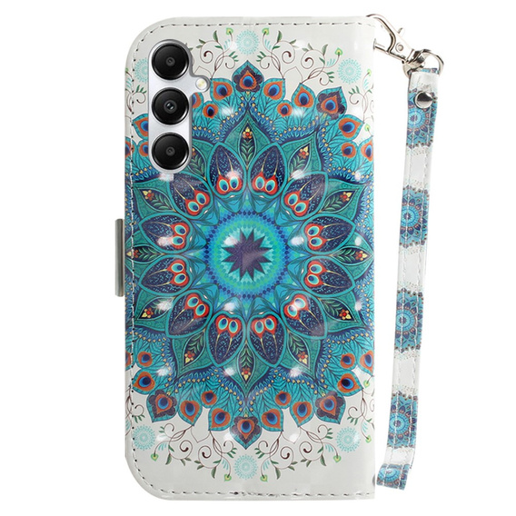 Flip case for Samsung Galaxy A05s, Wallet, Mandala Flower