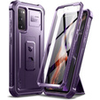 Armored case for Samsung Galaxy S20 FE, Dexnor Full Body, dark purple