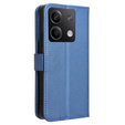 Flip case for Xiaomi Redmi Note 13 5G, Wallet Smart Magnet, blue